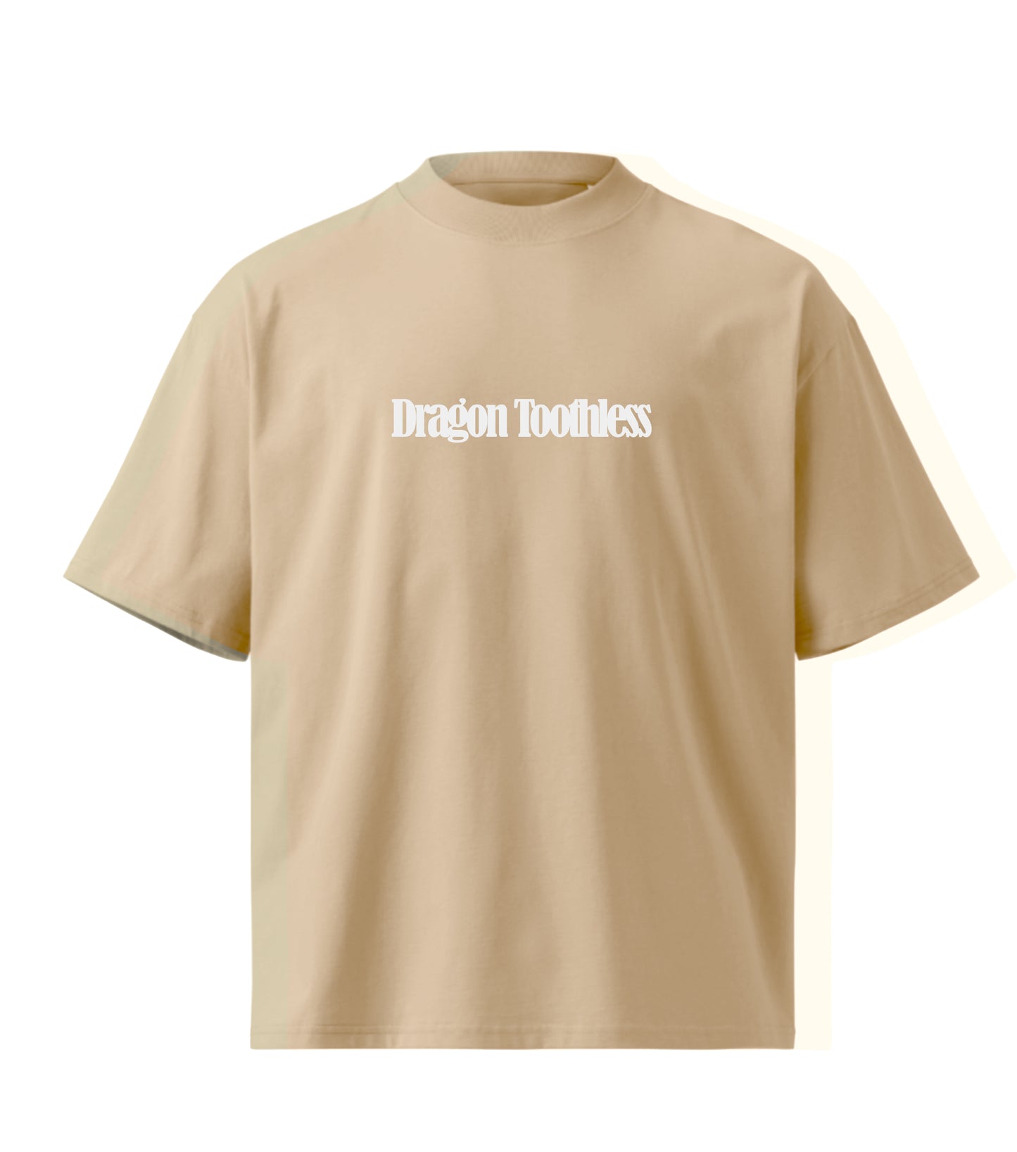 Baby Dragon Toothless Machine Embroidery Premium Oversized T-Shirt