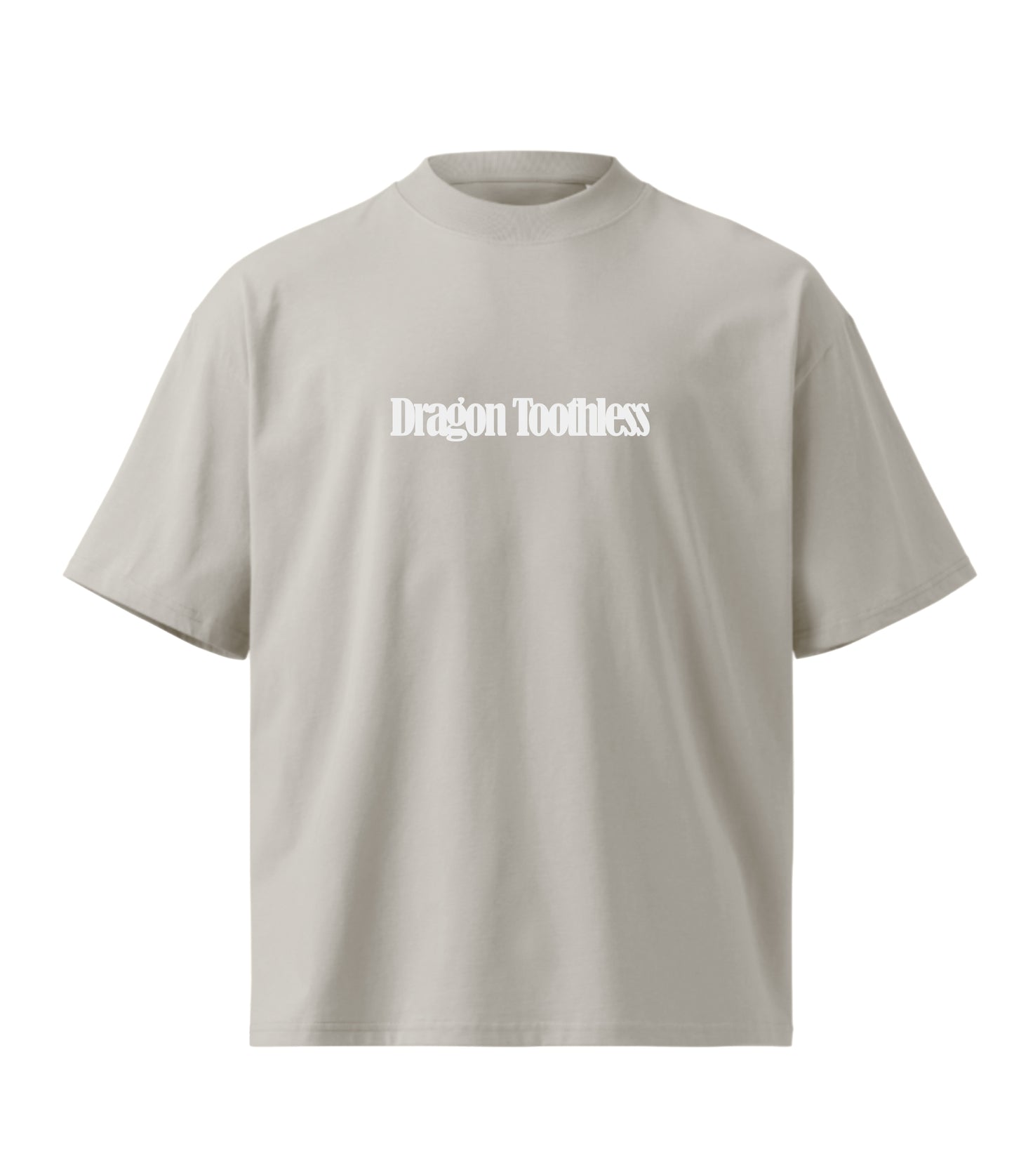 Baby Dragon Toothless Machine Embroidery Premium Oversized T-Shirt