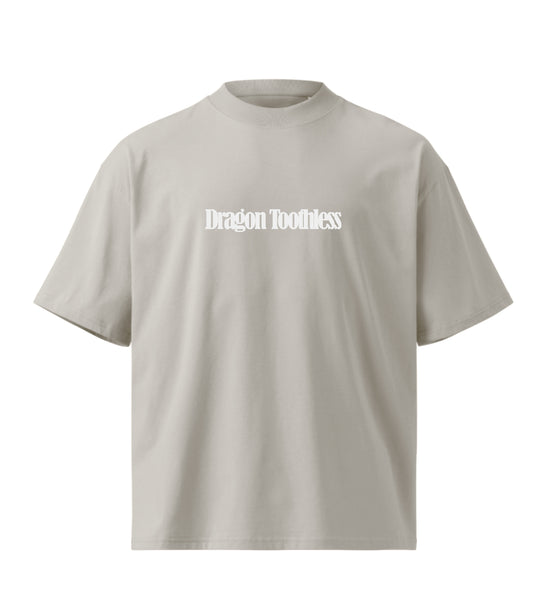 Baby Dragon Toothless Machine Embroidery Premium Oversized T-Shirt