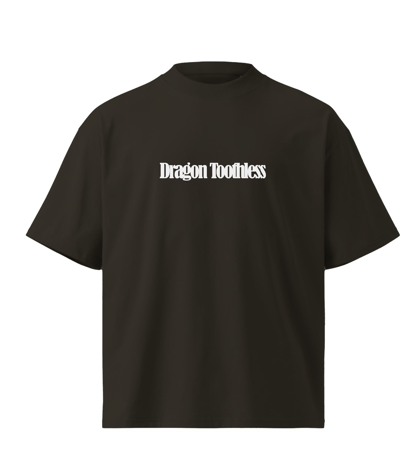Baby Dragon Toothless Machine Embroidery Premium Oversized T-Shirt