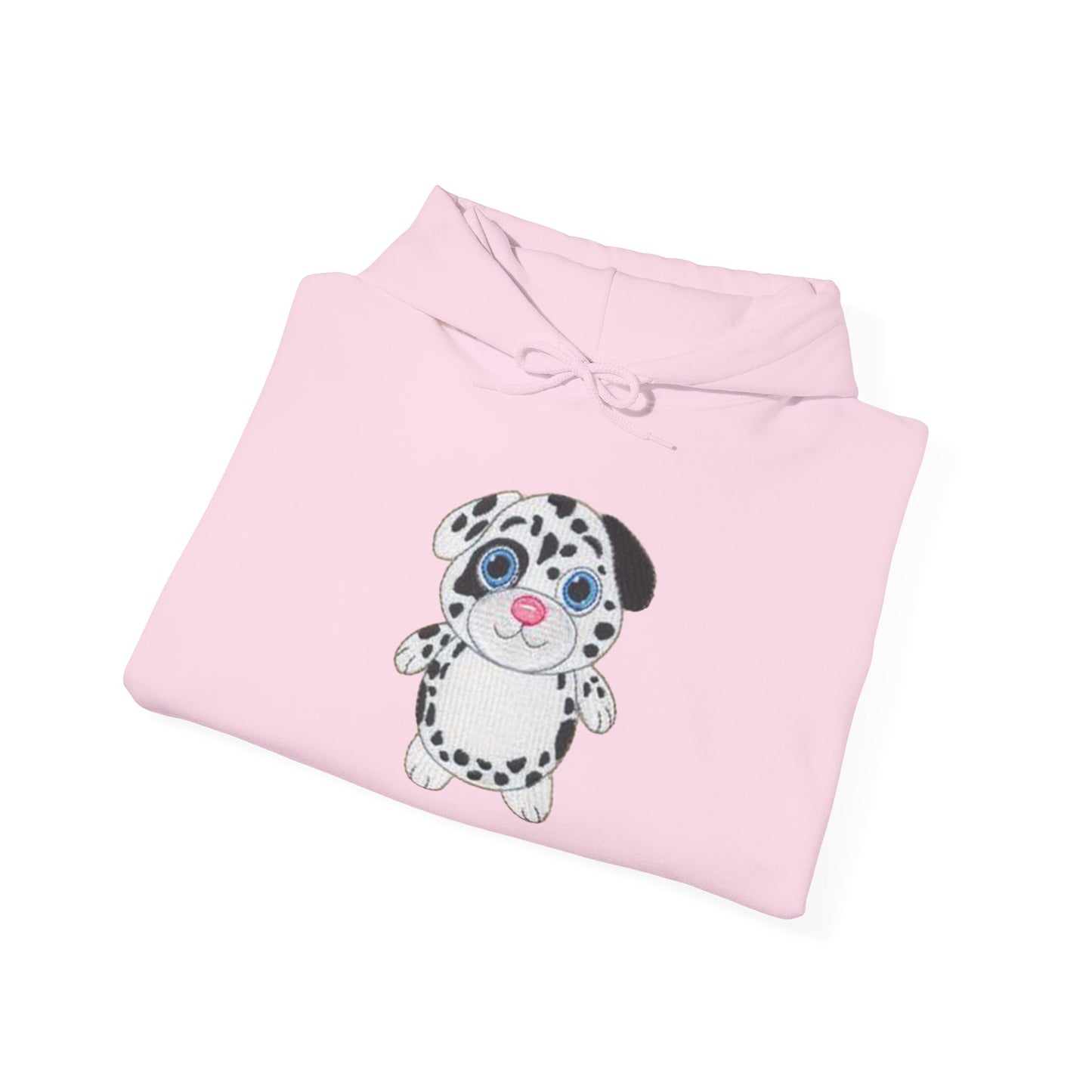 cartoon-style Dalmatian puppy Embroidery Design hoodie