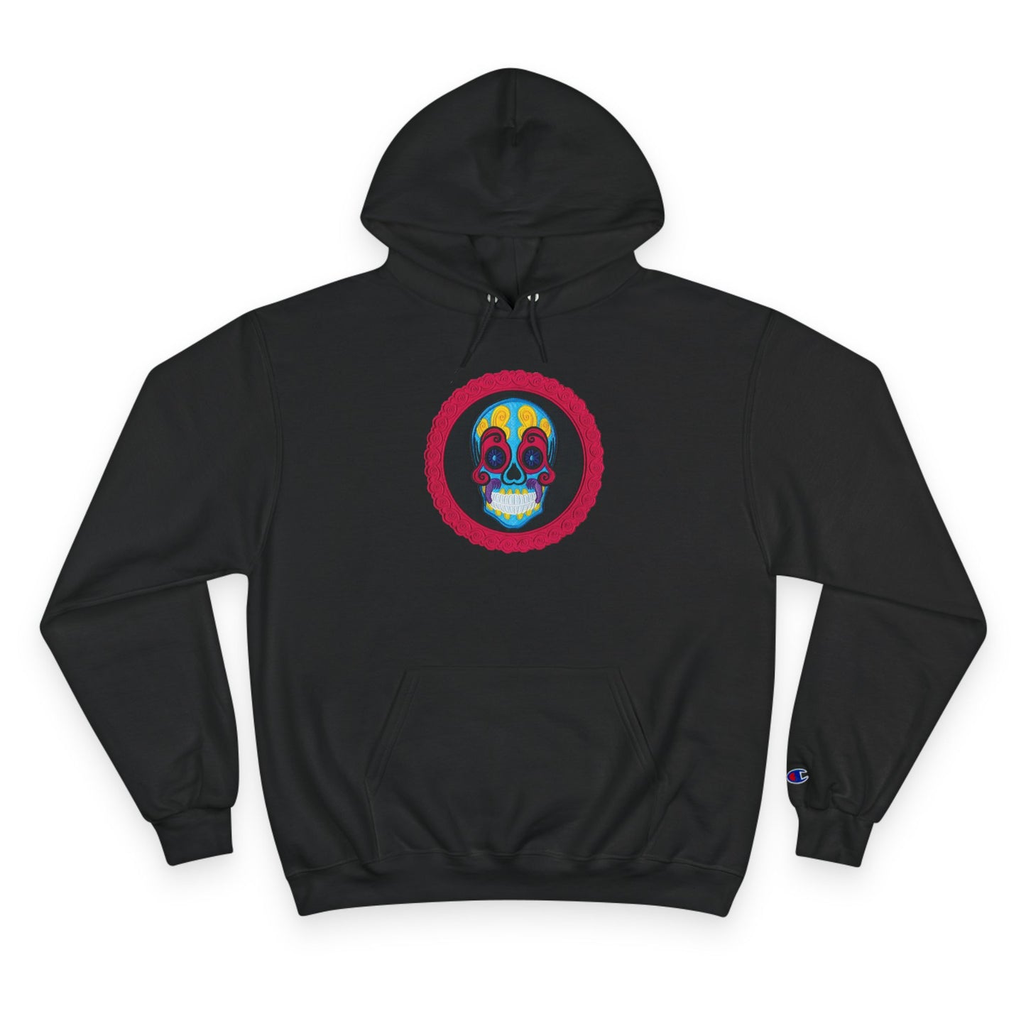 Sugar Skulls Embroidery hoodie
