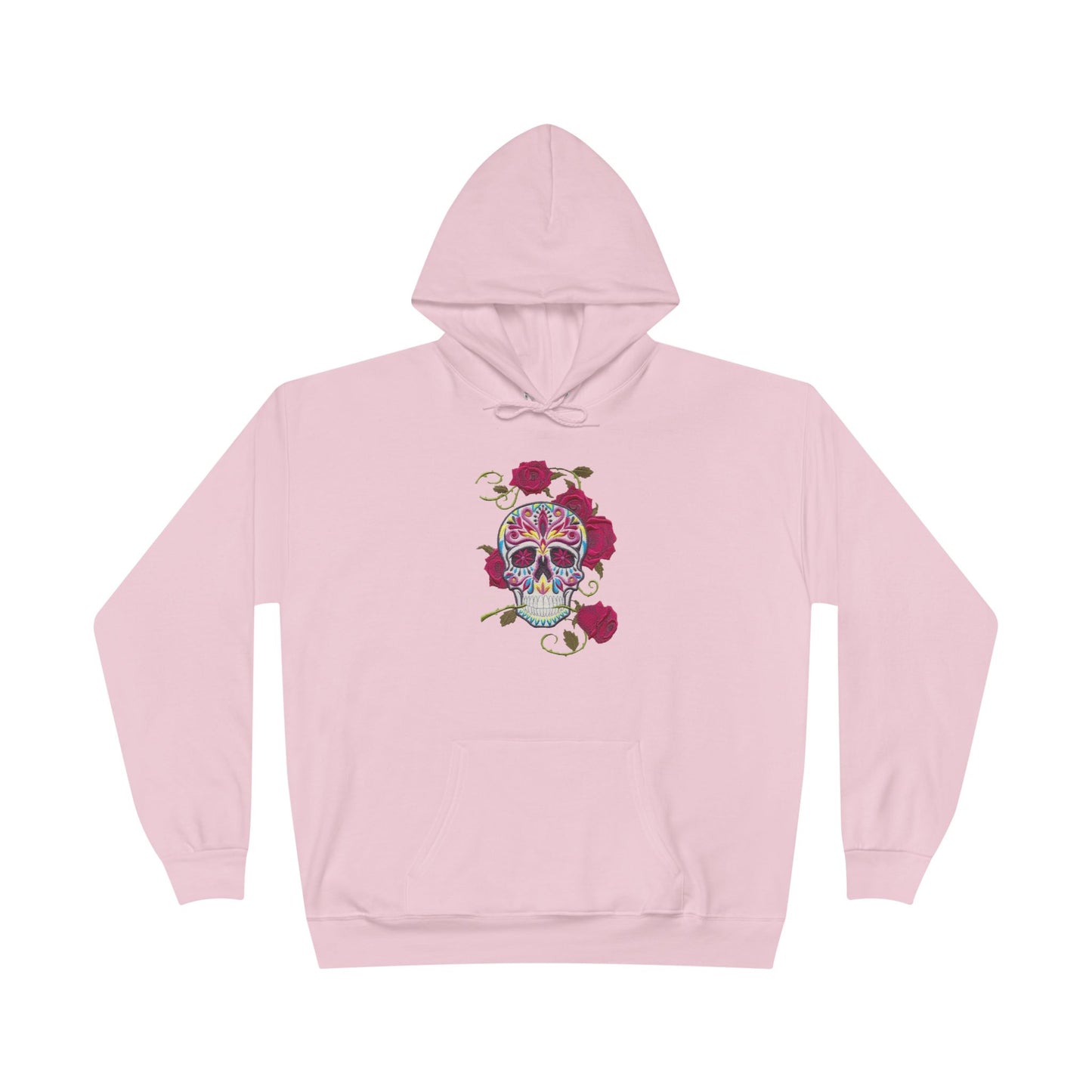 Day of Dead Death Flower Sugar Skull hoodie