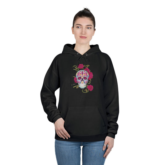 Day of Dead Death Flower Sugar Skull hoodie