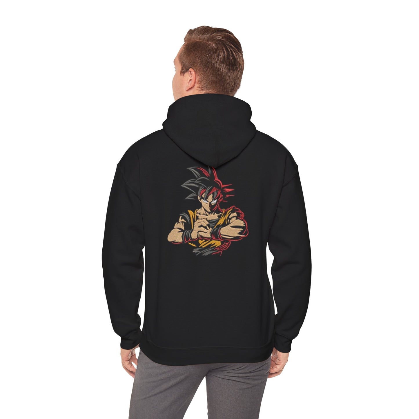 Son Goku Dragon Ball manga Embroidery Design hoodie