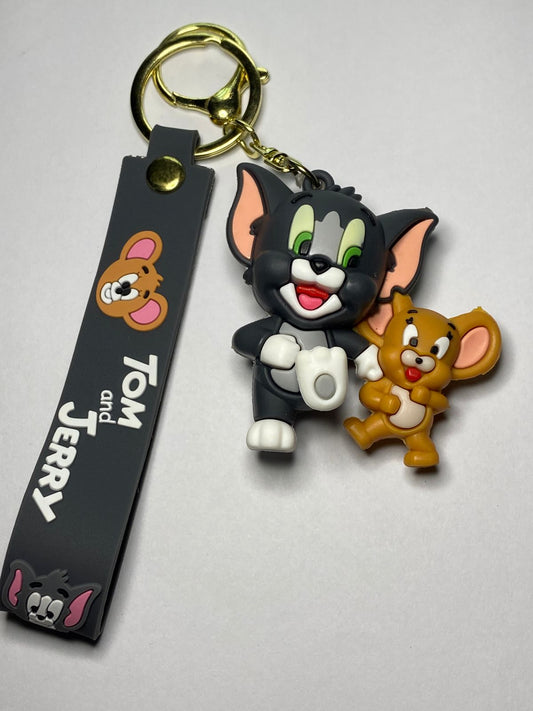 Adorable Tom and Jerry keychain!