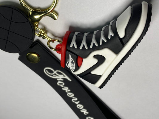 Basketball Sneaker Keychain - "Forever Sports" Edition
