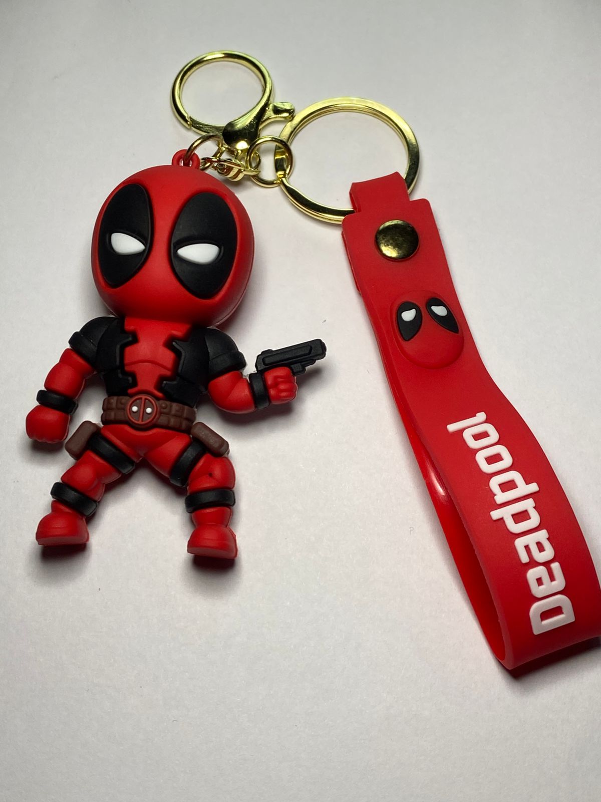 Deadpool Character Keychain