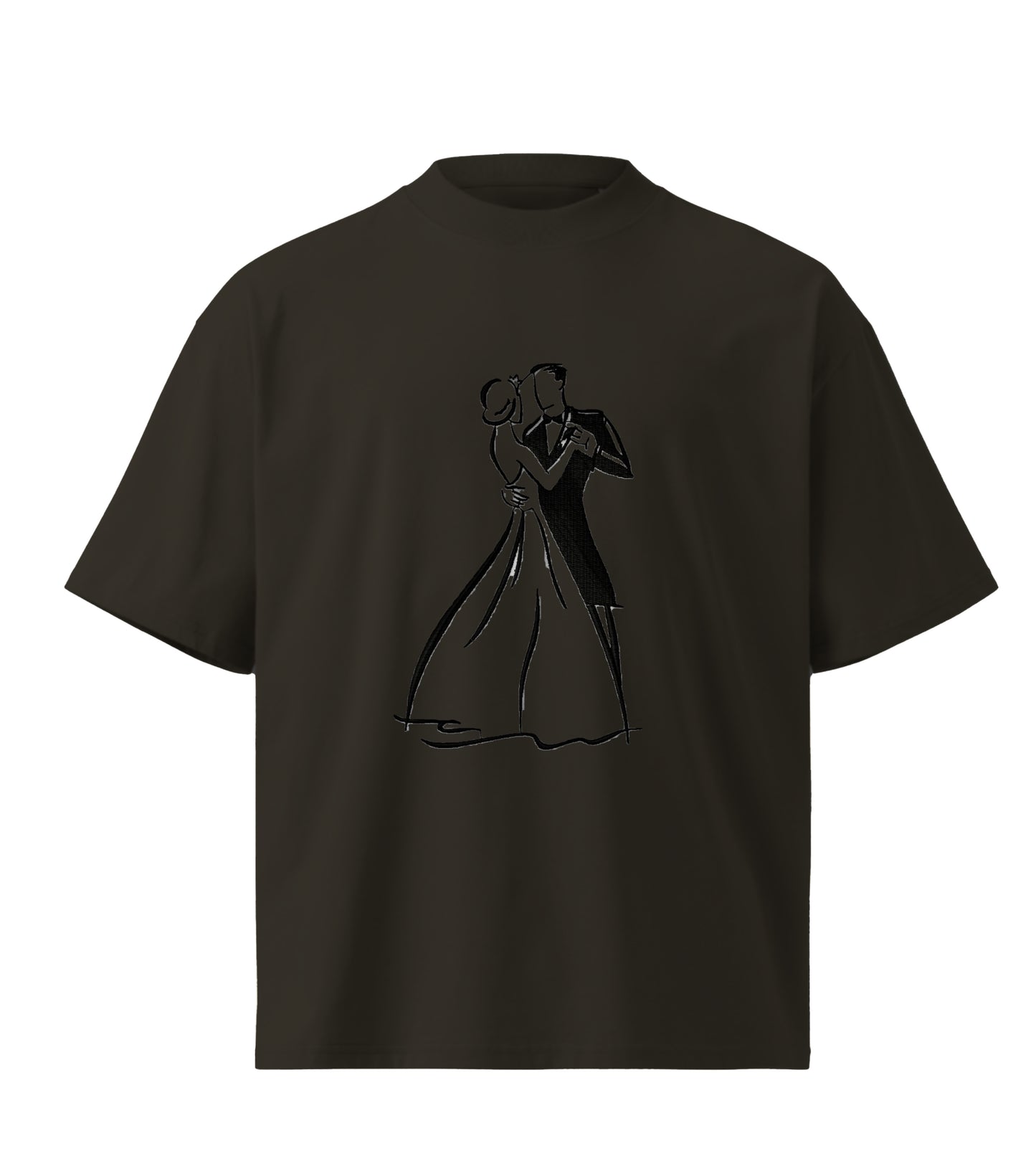 Buffalo Bridal Association  embroidery design Premium Oversized T-Shirt