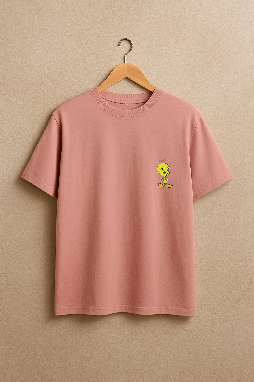 Baby duck embroidery design Premium Oversized T-Shirt