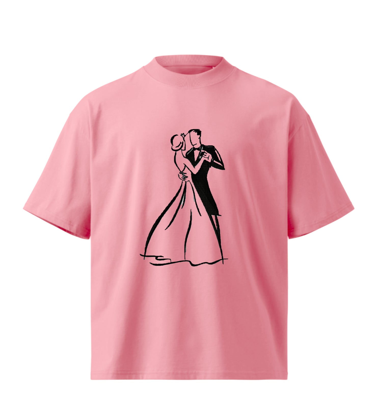 Buffalo Bridal Association  embroidery design Premium Oversized T-Shirt