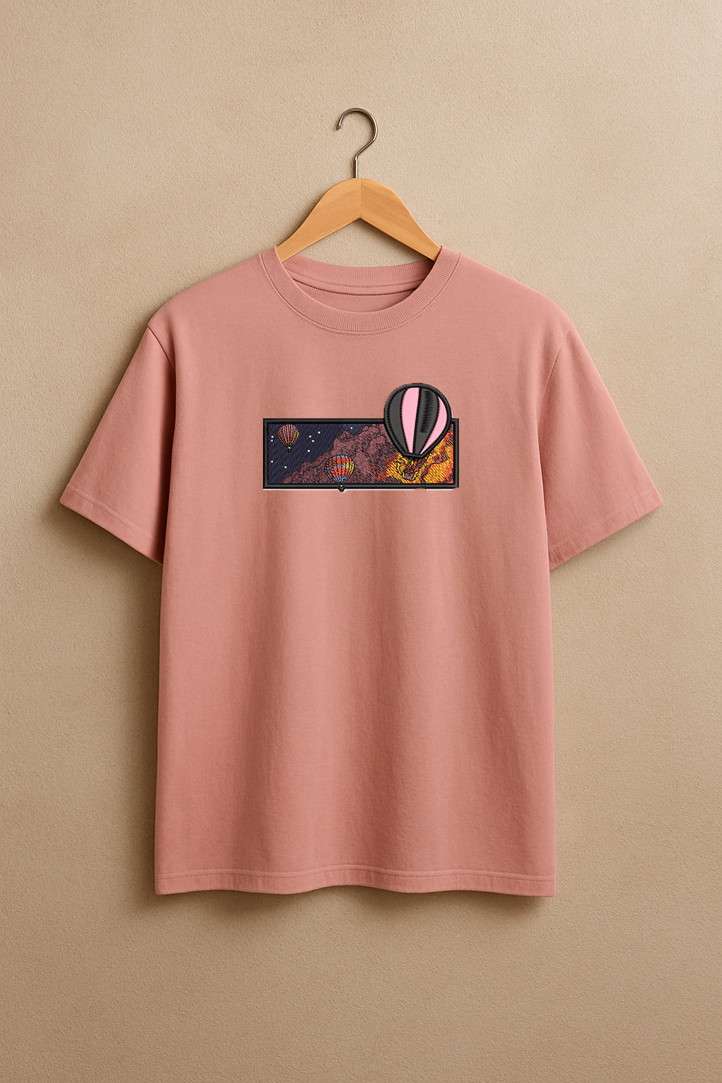 Hot Air Balloon Patch Artistry with Our Last Supper Patch for DIY Projects or Sewing  premium oversized t-shirt