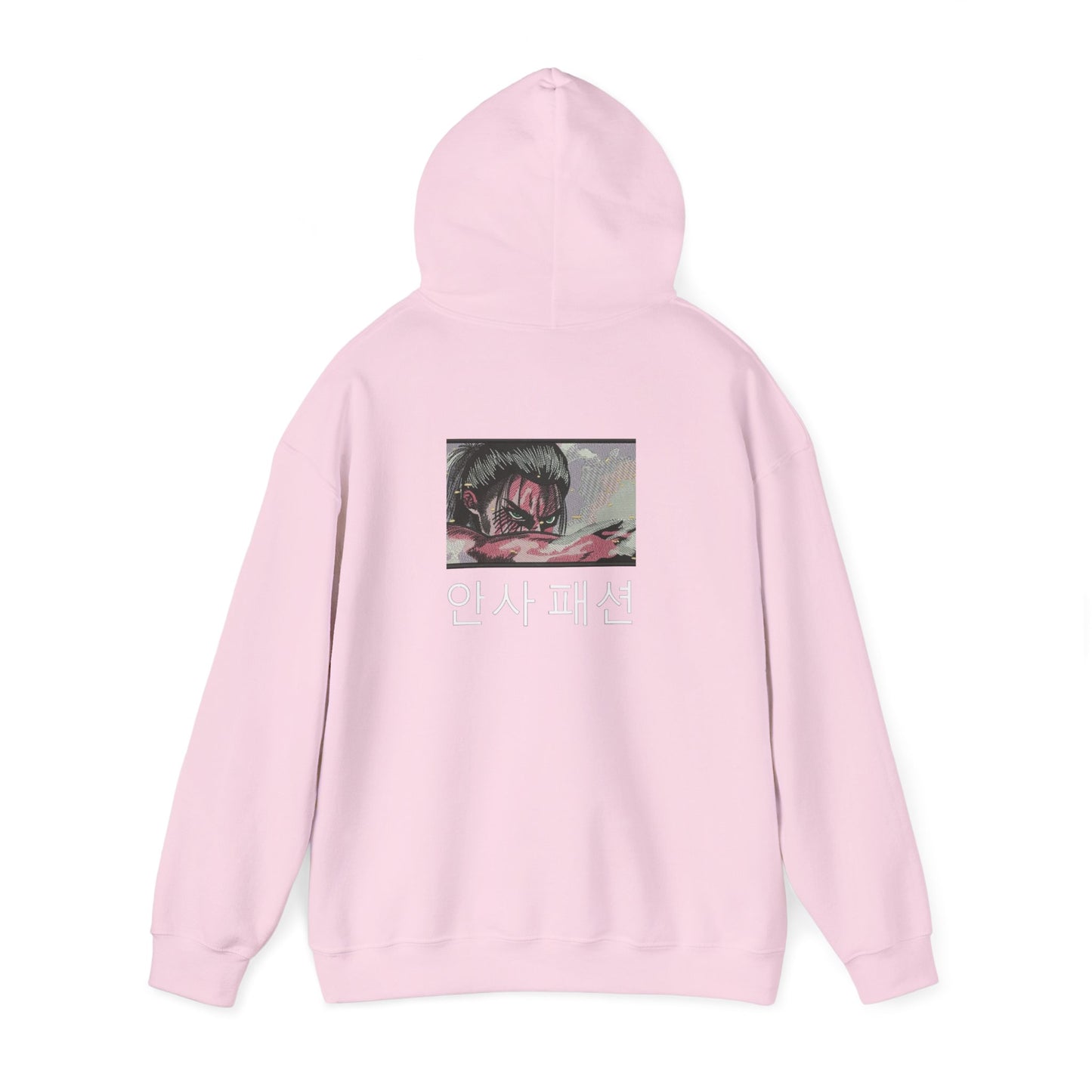 Attack On Titan Rectangle - Anime - Embroidery Design  hoodie