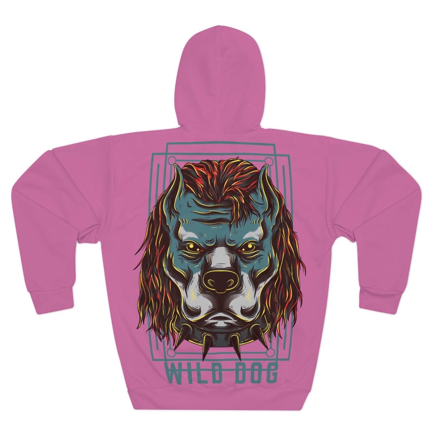 Wild Dog" graphic print Hoodie