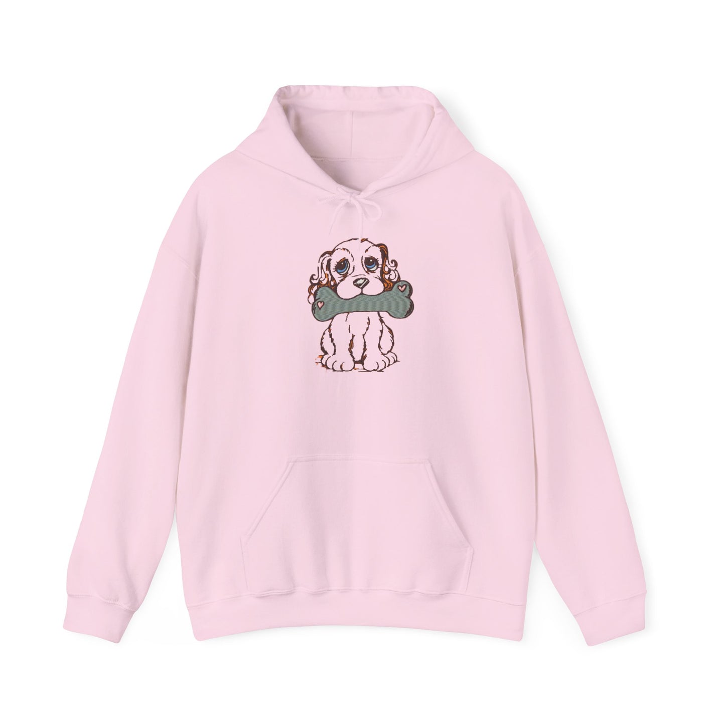 Adorable Dog Embroidery Design hoodie