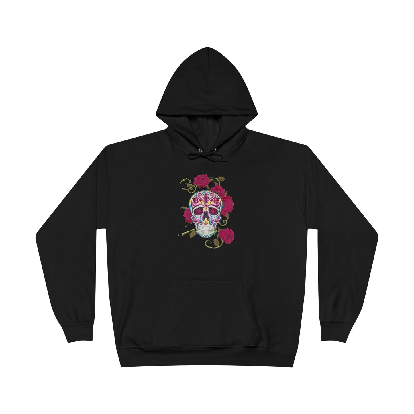 Day of Dead Death Flower Sugar Skull hoodie