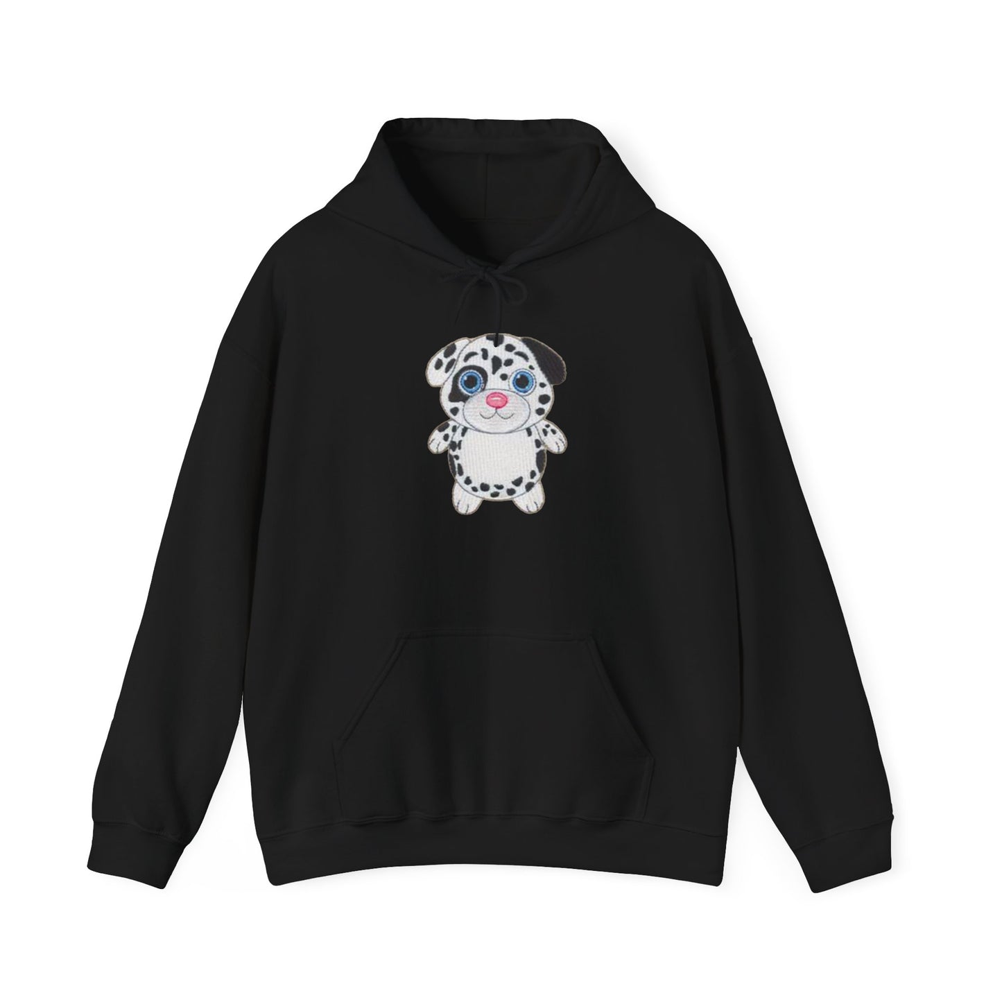 cartoon-style Dalmatian puppy Embroidery Design hoodie