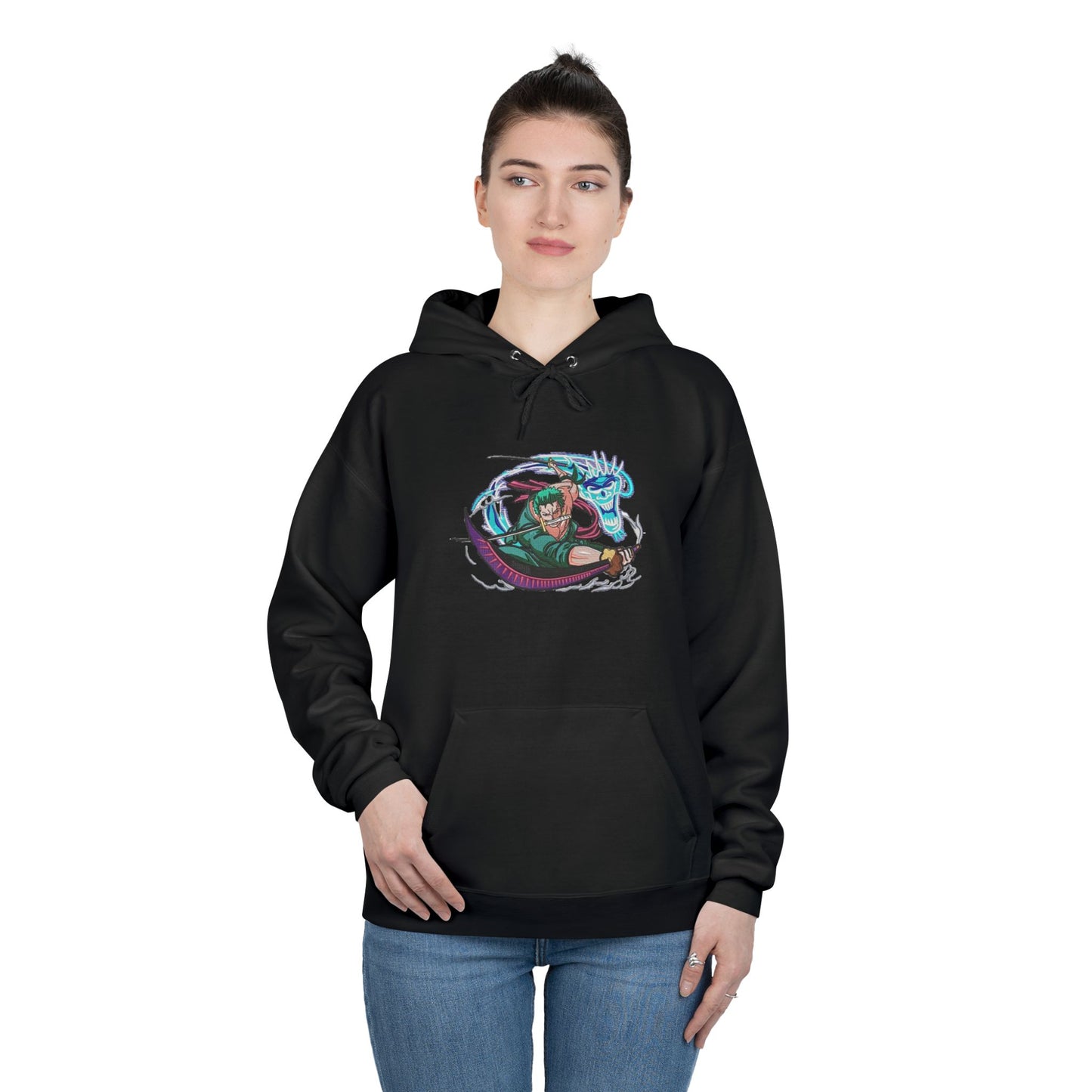 Zoro Dragon Slash Embroidery hoodie