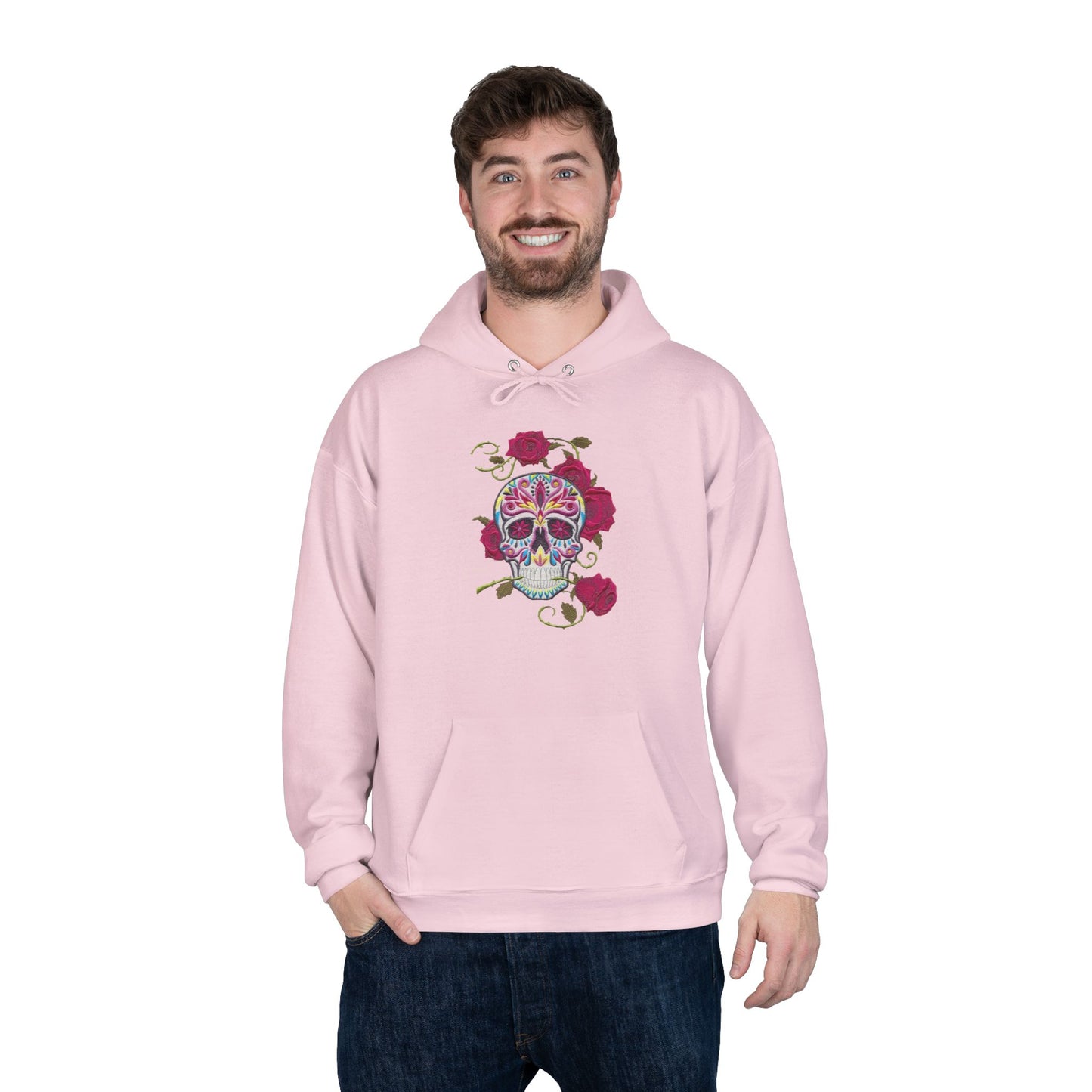 Day of Dead Death Flower Sugar Skull hoodie